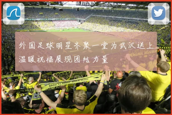 外国足球明星齐聚一堂为武汉送上温暖祝福展现团结力量