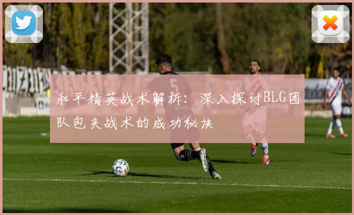 和平精英战术解析：深入探讨BLG团队包夹战术的成功秘诀