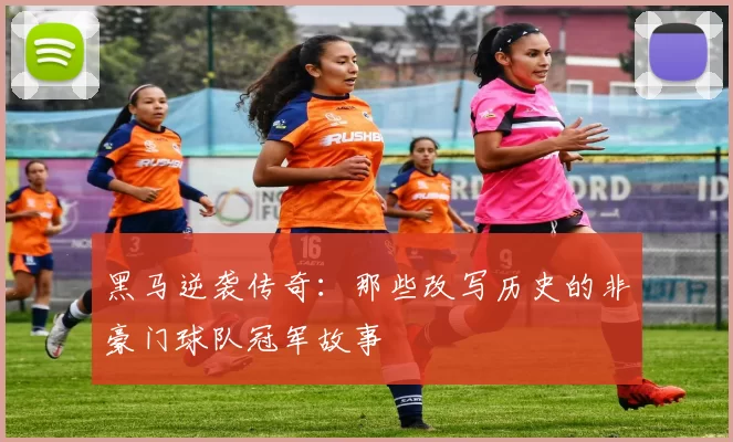黑马逆袭传奇：那些改写历史的非豪门球队冠军故事