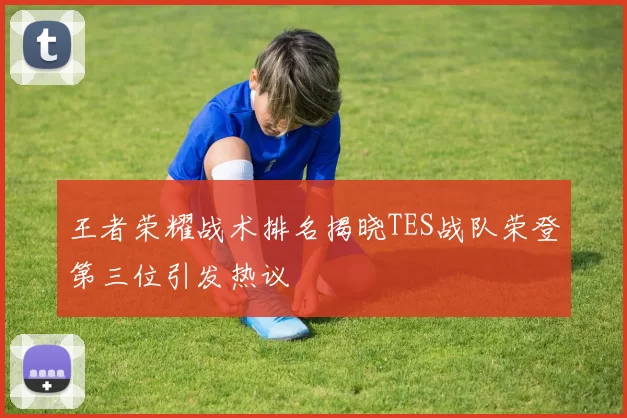 王者荣耀战术排名揭晓TES战队荣登第三位引发热议